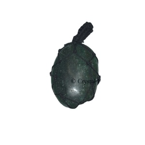 Wholesaler of Green Aventurine Oval Wire Wrap Pendants : Green Aventurine Oval Wire Wrap Pendants for Sale - Product Image 1