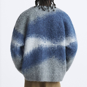 Trendy Winter Wear <b>Cardigan</b> <b>Sweater</b> Casual Fashion Wool Viscose Anti-Pilling New Fashion Outwear - Product Image 4
