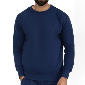 Sweat-shirt personnalisé avec broderie de logo, 100% coton, molleton épais, pull d'hiver unisexe, haute qualité, vente en gros, OEM, vêtement tendance - Product Image 1