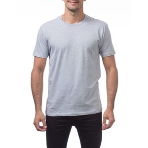 เสื้อยืดคอกลมแขนสั้นทรงปกติสำหรับผู้ชาย ผ้าฝ้าย 100% ดีไซน์เรียบง่าย สวมใส่สบาย แห้งเร็ว ระบายอากาศได้ดี ไซส์ใหญ่พิเศษ - Product Image 4