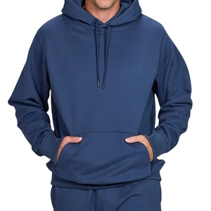 Sudadera con Capucha Extra Grande, Cuello Redondo, Color Sólido, para Invierno, 100% Algodón Felpa, Mangas Largas, Logotipo Personalizado OEM - Product Image 1