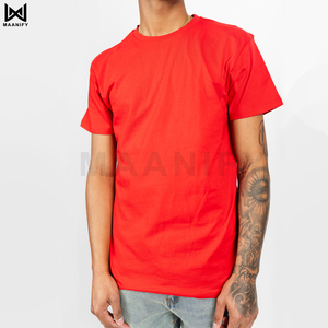 เสื้อยืดคอตตอนนุ่มสไตล์ OEM แบบกำหนดเอง ยูนิเซ็กซ์ ผ้าคอตตอนหวี 100% น้ำหนัก 122 GSM เสื้อยืดเปล่าเนื้อบางเบา - Product Image 4