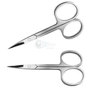 Tijeras oftálmicas para ojos, delicadas, rectas, con cuchillas pequeñas y puntas puntiagudas, de acero inoxidable, reutilizables, de alta calidad - Product Image 3