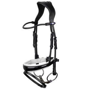 Brida para Caballo Hashmi Sons de Primera Calidad, Transpirable, Fácil de Usar, de Cuero Suave de Alta Calidad, con Logotipo y Color Personalizados - Product Image 1