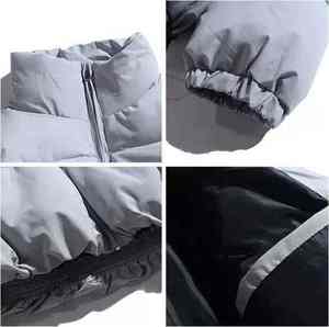 Hot Selling 2026 <b>Winter</b> Men Canvas <b>Thick</b> Warm <b>Coats</b> Plus Size Mandarin Collar Puffer Vest Jacket Comfortable High Quality - Product Image 3