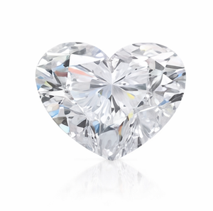 Diamante Sintético Cultivado en Laboratorio, Corte Corazón, Color D, Claridad VS1, Certificado IGI, 1ct, HPHT, de Gujarat, para Joyería - Product Image 1