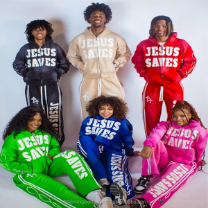 Ensemble survêtement unisexe streetwear vintage camouflage avec sweat à capuche zippé et pantalon de survêtement, entièrement imprimé DTG sur mesure, hiver, grammage lourd, 100% coton - Product Image 1