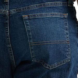 Jeans de Mezclilla Rectos para Hombre, Corte Clásico, Estilo Casual Urbano, Ajuste Delgado, Azul Lavado, Diseño Retro, Transpirables para Invierno y Verano - Product Image 4