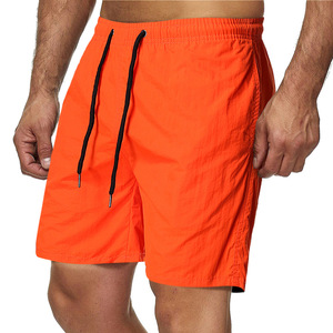 Shorts de bain et de sport pour hommes, personnalisés, de haute qualité, couleur unie, pour la course et le jogging, vente en gros - Product Image 5