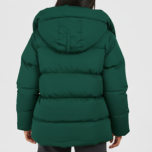 Chaqueta Acolchada de Camuflaje Teñido para Mujer, Talla Grande, Ropa de Invierno, Resistente al Viento y al Agua, con Relleno de Algodón, Precio al por Mayor - Product Image 5