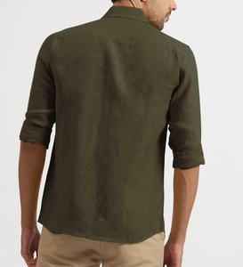เสื้อเชิ้ตติดกระดุมราคาส่ง หรูหรา ทันสมัย สำหรับผู้ชาย แขนยาว ทรงเข้ารูป ดีไซน์ล่าสุด - Product Image 3