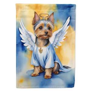 Silky Terrier Angel Garden Flag Multicolor Buzón Decorativo Patio Banner para Patio Obra de arte y camas de flores Tamaño para jardines pequeños - Product Image 1