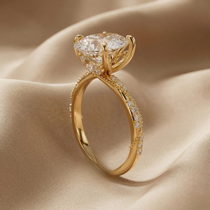 IGI Certified & VVS Clarity Pear Cut Lab Grown Diamond Engagement <b>Ring</b> for Gifting Propose <b>Ring</b> Fine Diamond <b>Ring</b> for Sale - Product Image 3