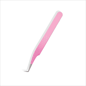 Pince à épiler professionnelle pour cils avec embout en fibre, hygiénique et facile à utiliser, pour application de cils en salon, pince à épiler professionnelle avec tête en fibre pour les professionnels - Product Image 5