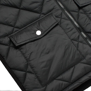 Nouveau gilet matelassé personnalisé avec logo, veste d'équitation décontractée, vêtements d'hiver pour l'extérieur, gilet rembourré pour homme. - Product Image 3