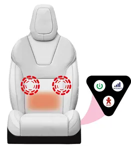 Vibratore e riscaldatore del controller con pannello a membrana per massaggio dello schienale | design modulare. Assemblaggio incorporato mantiene la struttura