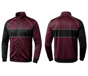 <b>Lightweight</b> Sublimation Zip-Up <b>Jacket</b> <b>Running</b> and Fitness Wear Warm Breathable Quick Dry | Sizes Men Women Youth - Product Image 1