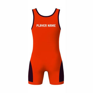 Uniforme de Lucha Libre Personalizado con Bandera Americana para Hombres, Mujeres y Jóvenes, Uniforme de Entrenamiento Transpirable sin Mangas, Servicio OEM - Product Image 2