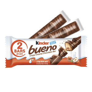 Servicios OEM, Barra de Chocolate Kinderr Bueno, 43g, Barquillo Ligero y Crujiente, Nuevo Modelo de Chocolate - Product Image 1
