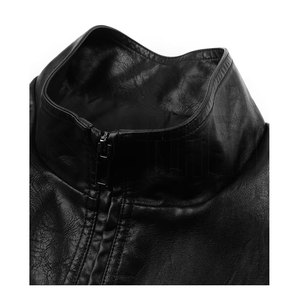 Chaleco de Motociclista Personalizado para Hombre, de Cuero Genuino, Transpirable, con Cierre, para Invierno - Product Image 3