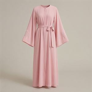 Abaya Modesta para Mujer, Diseños de Mangas Islámicas, Vestido Largo Hijabi, Ropa de Moda, Colección al por Mayor de Alta Calidad - Product Image 1