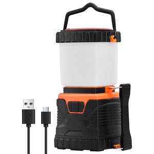 Lanterna da Campeggio LED 1000LM Tutto-in-Uno, Illuminazione a 360 Gradi, 4 Modalità di Illuminazione, Torcia Ricaricabile per Esterni con Ricarica USB - Product Image 1