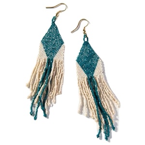 Pendientes y joyería para las orejas de la mejor calidad, hechos a mano con cuentas bordadas, para niñas, de la India. - Product Image 4