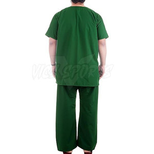 ชุดสครับสำหรับโรงพยาบาลและคลินิก ผ้าฝ้ายนุ่ม ระบายอากาศได้ดี สวมใส่สบาย - Product Image 6