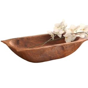 Tazón de masa de madera impreso con logotipo personalizado del vendedor, Material de PC ecológico único para el hogar, restaurante, servicio de comida comercial, uso - Product Image 1