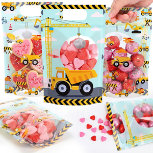 Sachets personnalisés imprimés pour Noël, sachets alimentaires et bonbons, étanches en BOPA/PE (CPP), emballage plastique à fermeture éclair, faible MOQ - Product Image 6