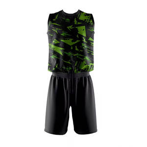 Tenue de volley-ball moderne pour équipe, matière à séchage rapide, maillot et short légers pour l'entraînement, les tournois et les matchs. - Product Image 6