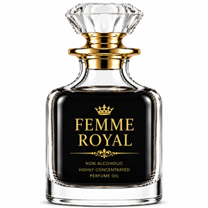 น้ำหอมคุณภาพสูง Femme Royale 100 กรัม กลิ่นหอมติดทนนาน น้ำหอมเข้มข้นสำหรับใช้ในชีวิตประจำวันและสำหรับทำน้ำหอม - Product Image 1