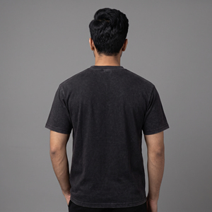 Manufacturer OEM High Quality 170 GSM 100% <b>Polyester</b> Vintage Gym Wear Loose Men's <b>Tshirt</b> Custom Logo Hot Sell Low MOQ Knitted - Product Image 2