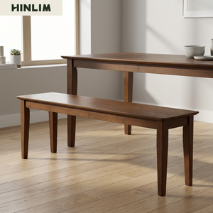 Silla de Comedor de Madera, Diseño Contemporáneo, Acabado en Nogal, Patas Cónicas, Mueble Duradero para Hogar, Oficina y Apartamento - Product Image 1