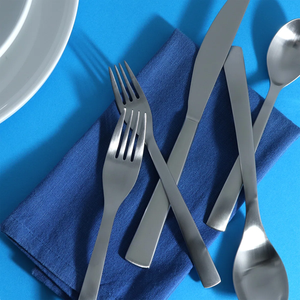 Ensemble de couverts de cuisine modernes et durables en acier inoxydable, poli miroir, 5 pièces, pour la cuisson, le service et l'usage domestique - Product Image 6