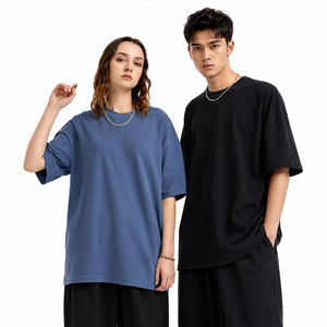 Summer Breathable Blank Custom T-shirts 100% Cotton Men's Formal Eco-Friendly T-Shirt Heavyweight Factory Wholesale Tee - Product Image 2