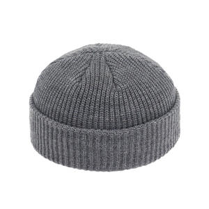 OEM Factory Watch Cap <b>Beanie</b> <b>Wool</b> <b>Beanie</b> With Custom Patch Knit <b>Beanie</b> Hats For US Streetwear Brands - Product Image 5