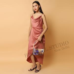 Nuevo Bolso de Mano BRAZEAL STUDIO de Terciopelo para Mujer, Diseño de Moda, con Cuentas, Patrón Geométrico, Personalizado - Product Image 3