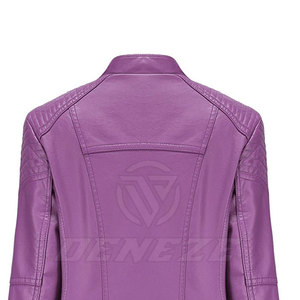 Unique Design <b>Lightweight</b> Breathable Leather <b>Jacket</b> For <b>Women</b> Hot Selling <b>Women</b> Clothing Breathable Leather <b>Jacket</b> - Product Image 4