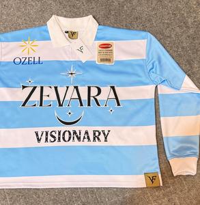 เสื้อโปโลแขนยาวพิมพ์ลายแบบซับลิเมชั่นสั่งทำพิเศษ คุณภาพพรีเมียม - Product Image 3