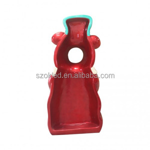 Gummy Bear Photo Op arrugginito Soda può fumetto avvoltoio barilotto tavolo carrozza cimitero Zombie coppia sposata scheletro in fibra di vetro - Product Image 5