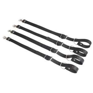 Genuine Sheep Skin Neck Collar Soft Padding Heat-Transfer Printed Steel Buckle 4.5cm Width Control Ring Model FW-LCR-1035-Custom - Product Image 2