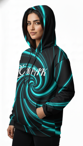 Sweat-shirt unisexe surdimensionné haut de gamme avec impression par sublimation lisse pour les marques de vêtements streetwear premium - Product Image 4