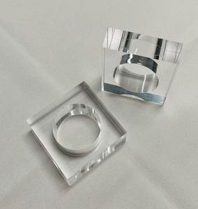 Anillos de Servilleta Acrílicos de Primera Calidad Modelo Shan India, Anillo de Servilleta Acrílico para Decoración de Mesa, Accesorios de Comedor Elegantes y Modernos - Product Image 3