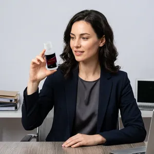 Shot énergétique infusé à la caféine Eternal Vitamins pour adultes, améliore l'immunité, saveur sucré-acide, ingrédients séchés, bouteille en plastique - Product Image 2