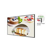 Pantalla Digital de Menú Controlada por Red para Tablero de Menú de Restaurante y Publicidad