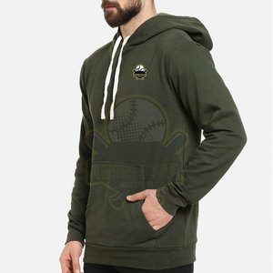 Sudadera con Capucha Personalizada para Hombre, Color Sólido, Corte Regular Informal, con Bolsillo, Tejida, 100% Algodón, Resistente al Viento e Impermeable para Invierno - Product Image 5