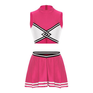 Nouvelle Arrivée Prix Usine Fabriqué au Pakistan Uniforme de Cheerleading pour Femmes Réversible Dernier Style Ensembles Sans Manches Personnalisables En Promotion - Product Image 4