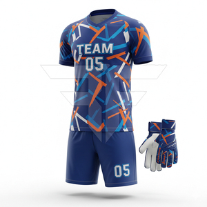 Uniformes de Fútbol al Por Mayor, Hechos en Pakistán, de Alta Calidad, 100% Poliéster Transpirable, Conjuntos de Uniformes de Fútbol sin Mangas con Calcetines - Product Image 2