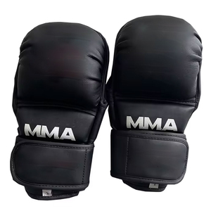 Guantes de Sparring MMA de 7oz, Cuero PU Premium, Protección en los Nudillos, con Correa de Muñeca Ajustable, para Gimnasio, Venta al Por Mayor - Product Image 6